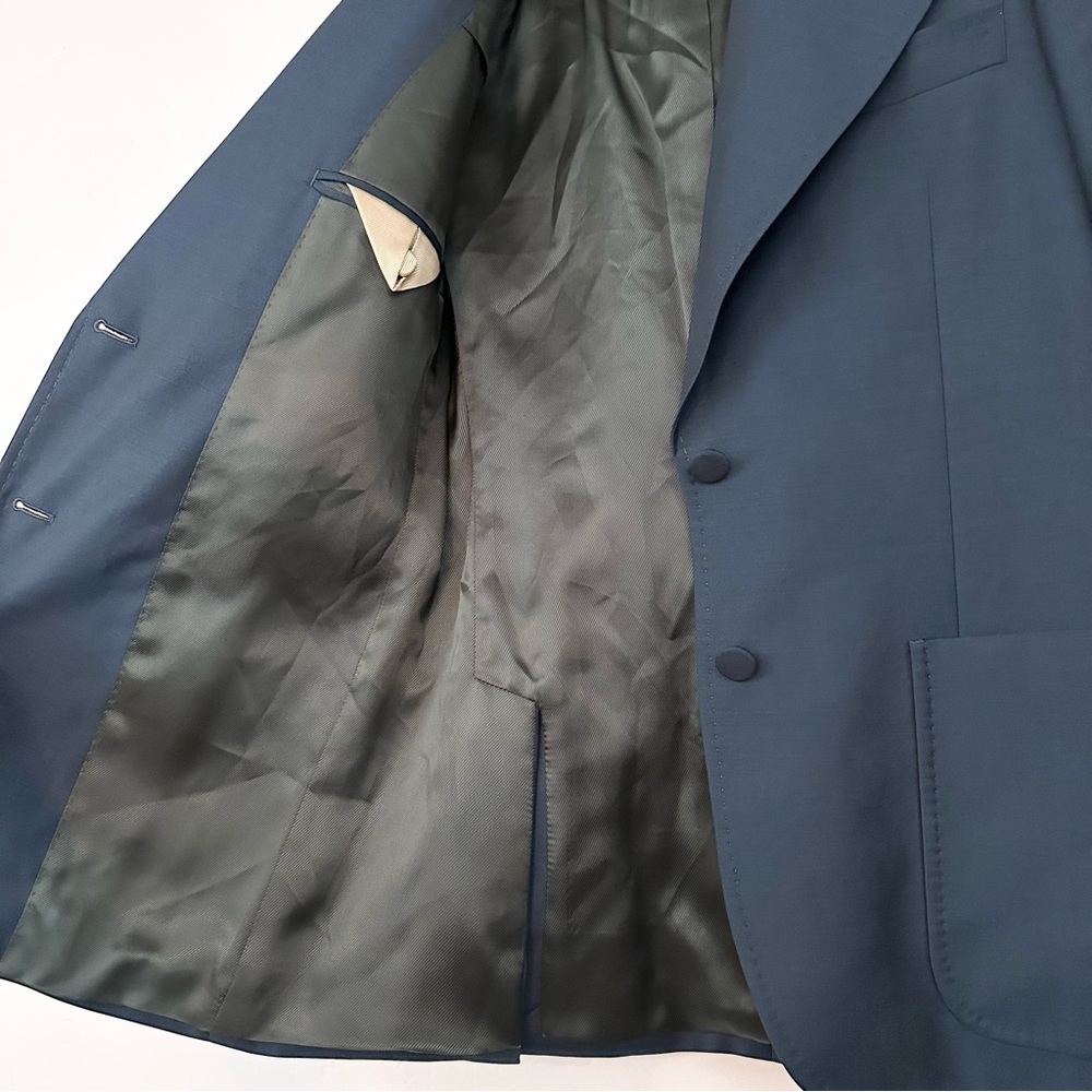 Gucci Uniform Blazer Mohair Wool Dark Teal - Picture 6 of 13
